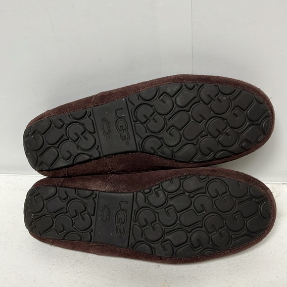 COPY - UGG Alder Slippers Driving Moccassins
Loafers Brown Suede Faux Shearling… - Picture 6 of 6